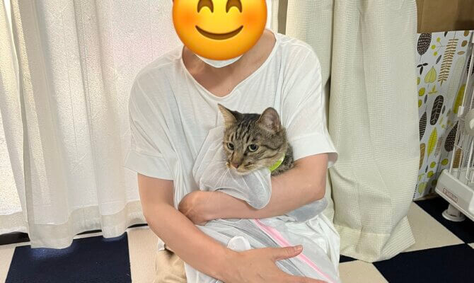 イケにゃんのタイガーくんがトライアルへ出発しました🤣🎊